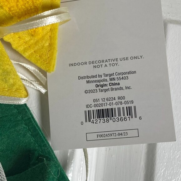 Target 31" Featherly Friends™ Christmas Tree Hanging Fabric Countdown Calendar - Picture 8 of 11